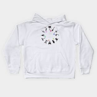 Wheel of Class Kids Hoodie